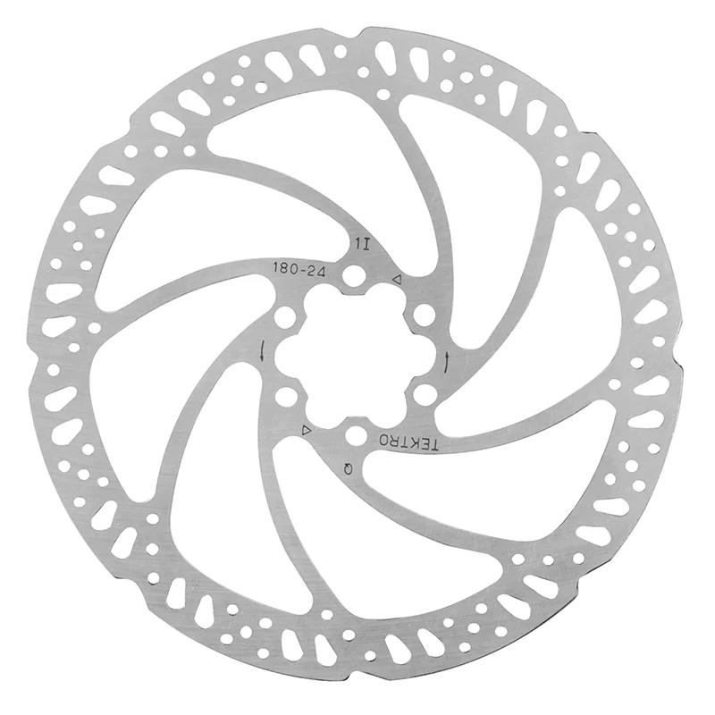 Disque De Frein Route - VTT 6 Trous Tektro 180 mm Argent (Montage Atelier)
