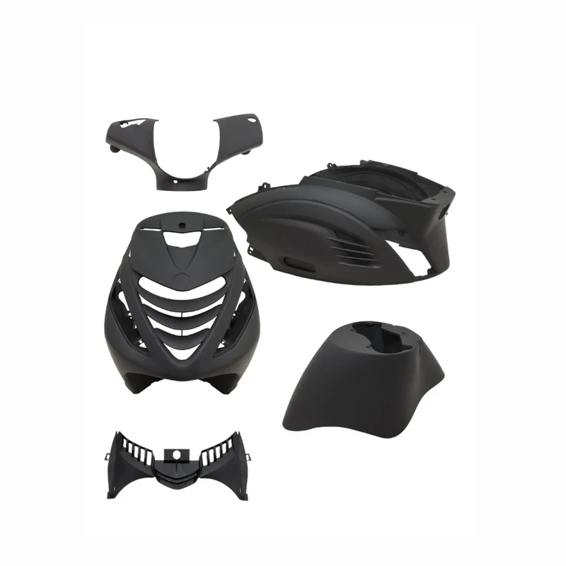 RS1 Kit de carrosserie Piaggio Zip Noir Mat