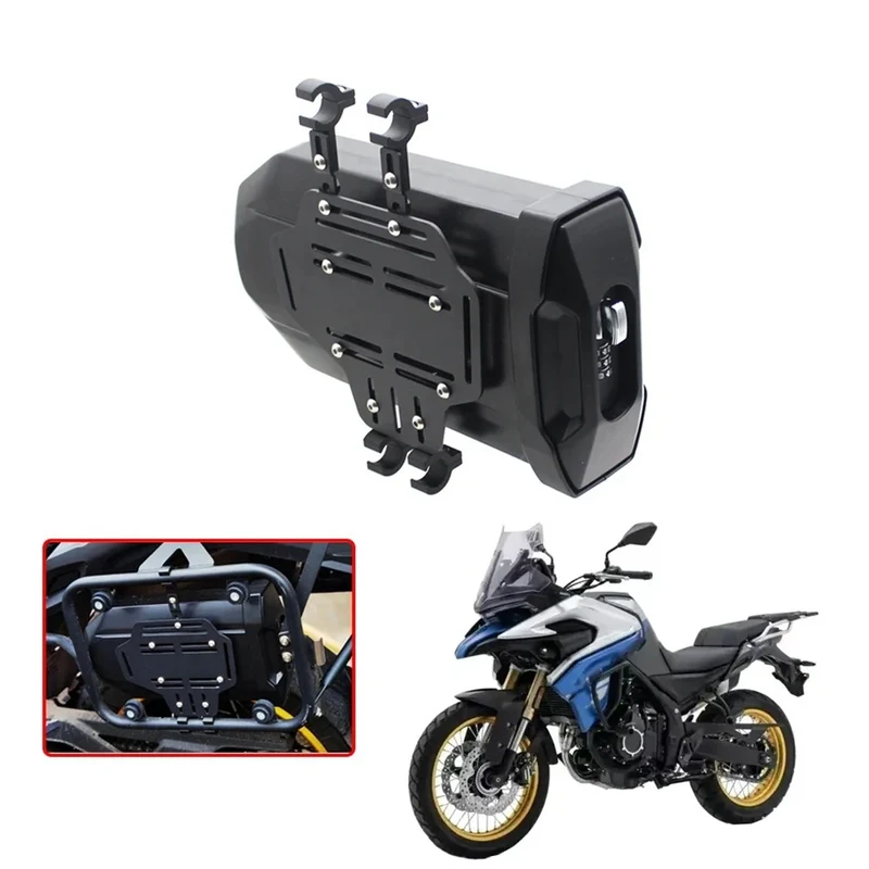 Motorcycle Waterproof Toolbox For VOGE Valico 300DS 500DS DS525X 650DS 3.8 Liters Spare Parts Left Side Tool Box