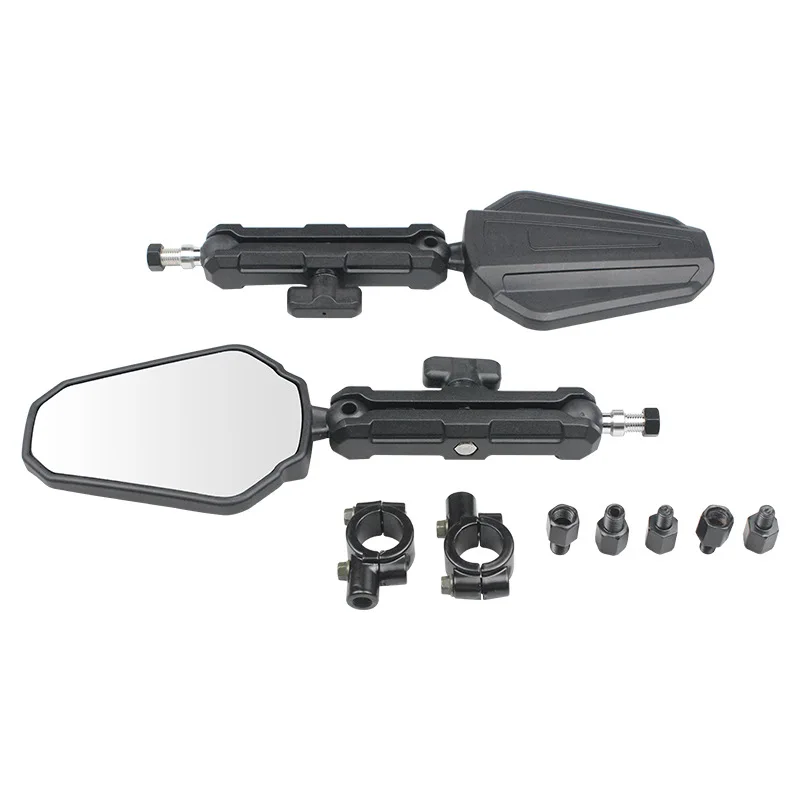 2pcs Directional ball all-round rotation folding ADV Off-road scooter retrofit rearview mirror mirrors mirrors mirrors