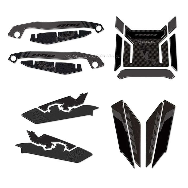 for Africa Twin 2024 Stickers Protection Kit Waterproof Motorcycle 3D Epoxy Resin decal