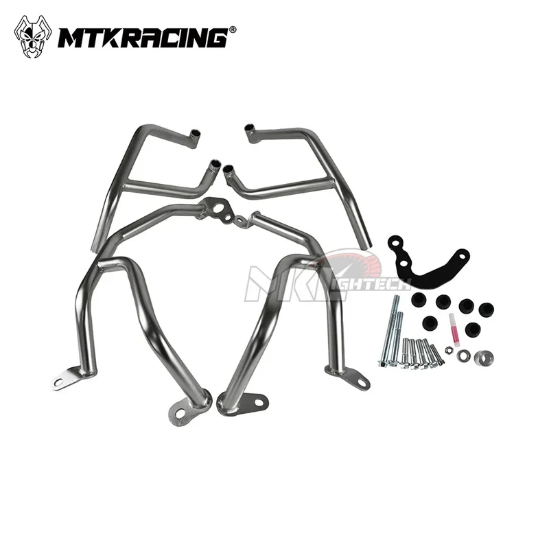 MTKRACING Crash bars For YAMAHA TRACER 9GT 2021-2024 Motorcycle Bumper Engine Guard Crash Bar Body Frame Protector Accessories