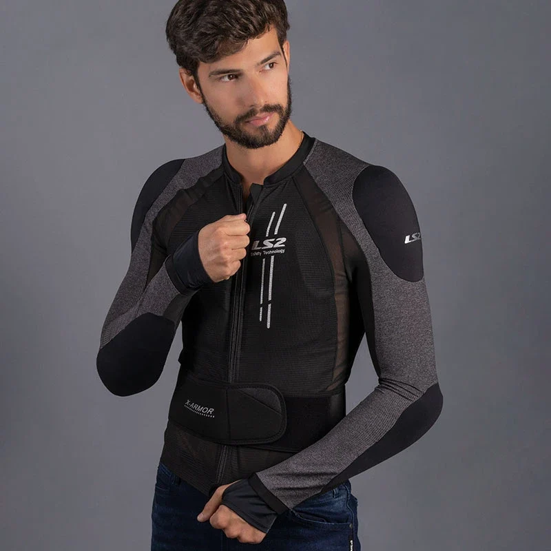 LS2 Armor MJ141 motorcycle motorcycle racing riding wear Spring summer men's and women's soft armor CE fall protection