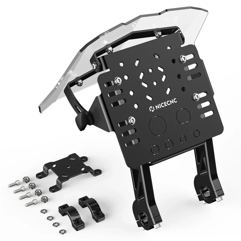 Universal GPS Mount Bracket Mini Fairing Kit For KTM EXC 300 Husqvarna Husaberg GasGas Beta Honda CR CRF Yamaha Suzuki Kawasaki