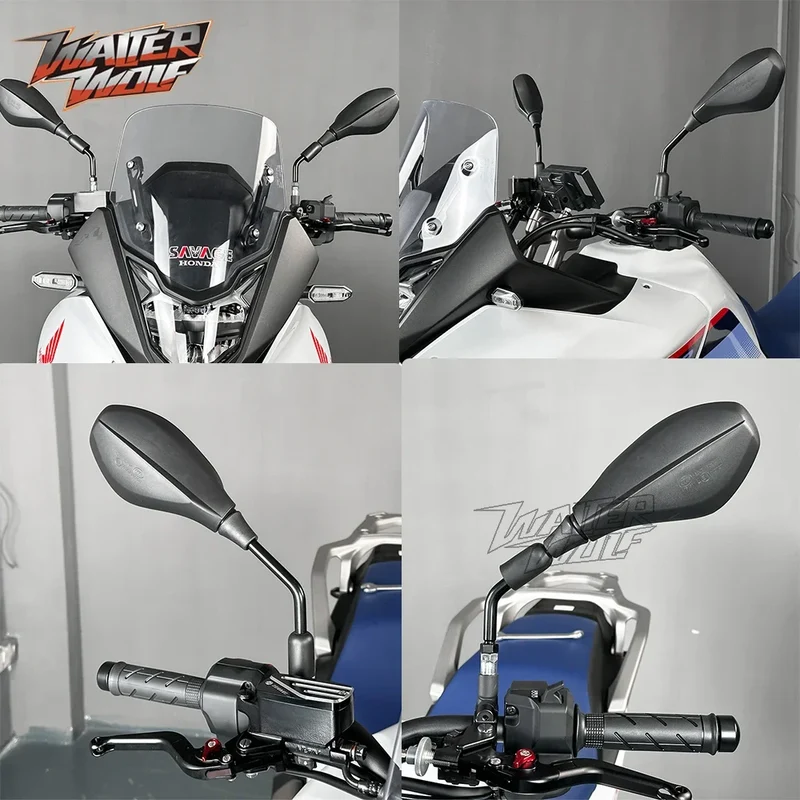 2024 XL750 M10 ABS Adjustable Rear View Side Mirrors For Honda XL 750 Transalp CRF 1100L Africa Twin 1100 Adventure Motorcycle