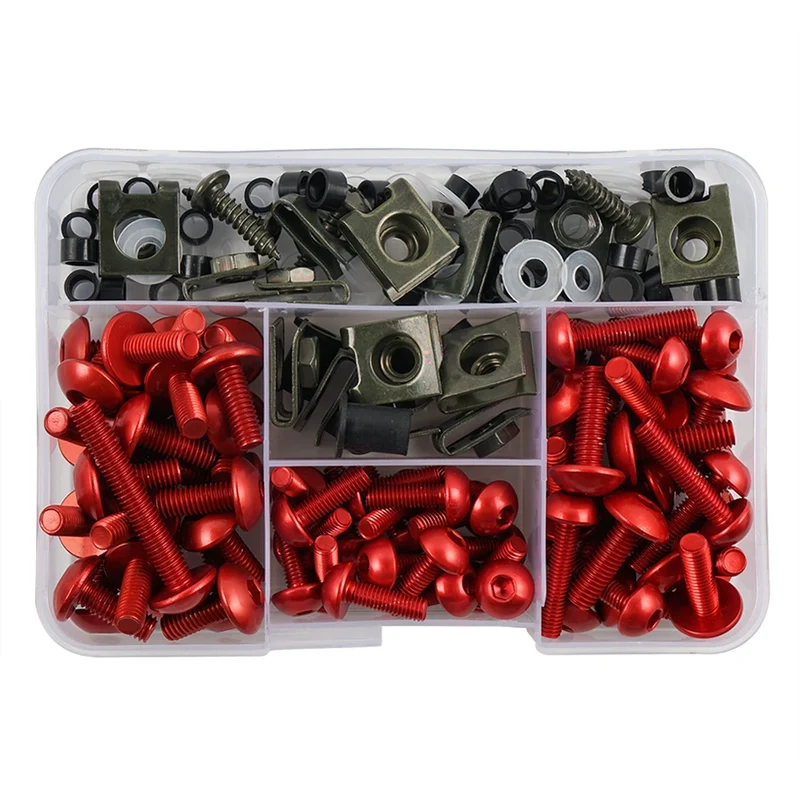 177PCS Fairing Bolt Kits Bodywork Screws Nut For BMW S1000RR R1200GS R1250GS ADVENTURE F900R F800GS S1000R S1000XR GS 1200