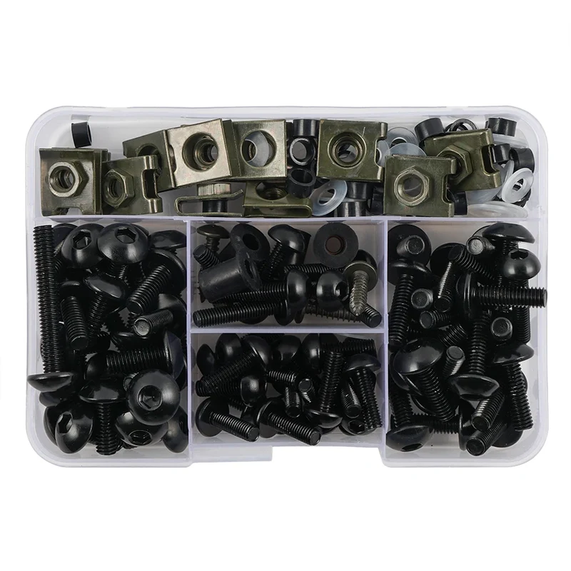 177PCS Fairing Bolt Kits Bodywork Screws Nut For BMW S1000RR R1200GS R1250GS ADVENTURE F900R F800GS S1000R S1000XR GS 1200