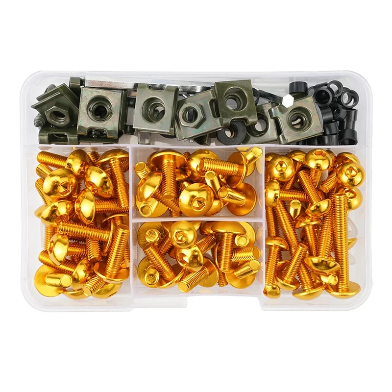177PCS Fairing Bolt Kits Bodywork Screws Nut For BMW S1000RR R1200GS R1250GS ADVENTURE F900R F800GS S1000R S1000XR GS 1200