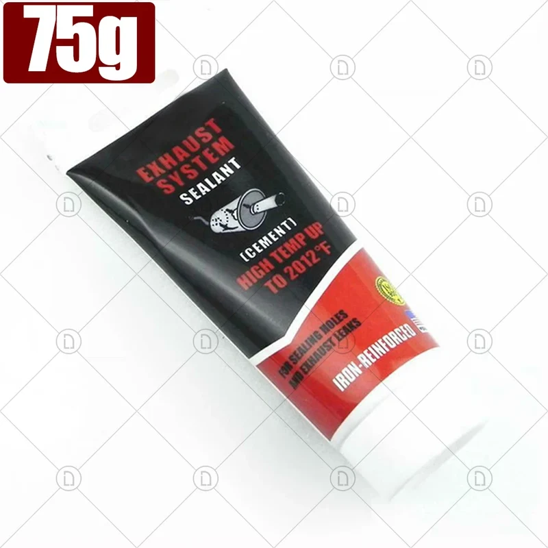 1PC High Temperature Sealant Car Exhaust Pipe Tailpipe Muffler Motorcycle Repair Auto Repair Tool Paste Glue Automotive Metal