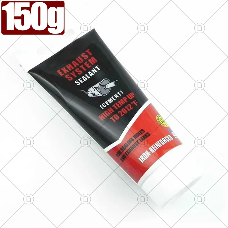 1PC High Temperature Sealant Car Exhaust Pipe Tailpipe Muffler Motorcycle Repair Auto Repair Tool Paste Glue Automotive Metal