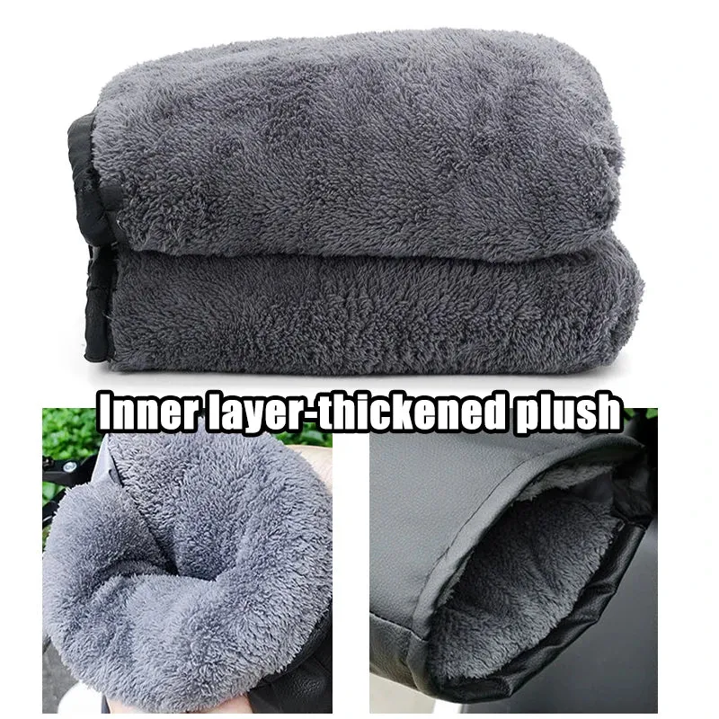 Motorcycle Handlebar Muffs Winter Equipment Mitts Warmer Gloves Waterproof Handmuffs Bicycle Handle Cover Hand Covers Warmers
