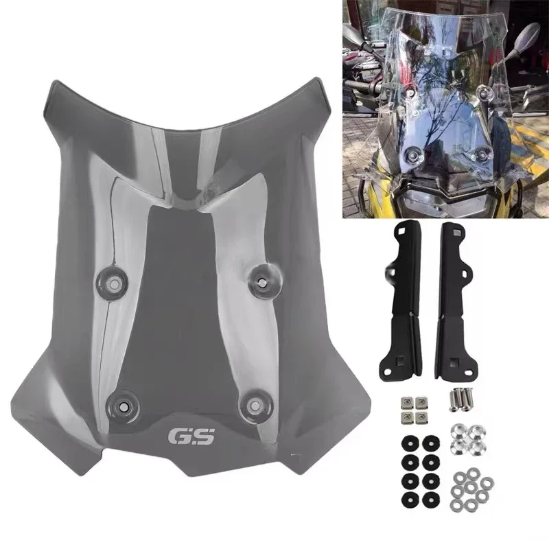 Motorcycle Windshield Windscreens Wind Deflectors Front Glass For BMW F750GS F850GS F 750 850 GS ADV 2018 -2022 2023 2024