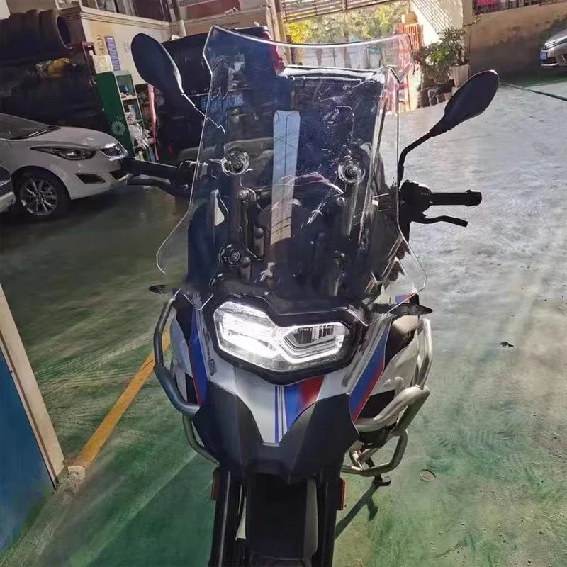 Motorcycle Windshield Windscreens Wind Deflectors Front Glass For BMW F750GS F850GS F 750 850 GS ADV 2018 -2022 2023 2024