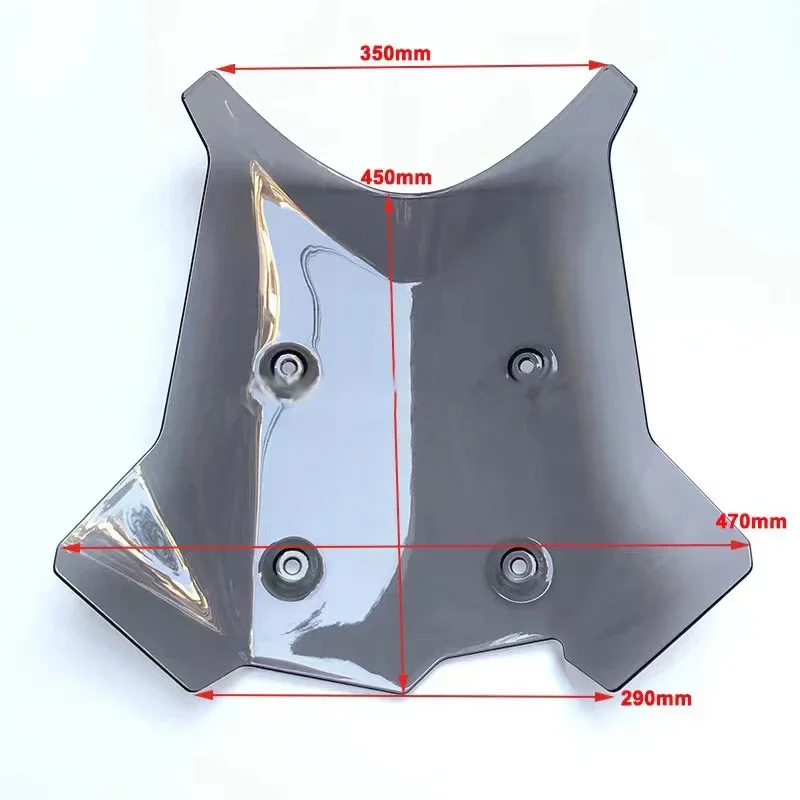 Motorcycle Windshield Windscreens Wind Deflectors Front Glass For BMW F750GS F850GS F 750 850 GS ADV 2018 -2022 2023 2024