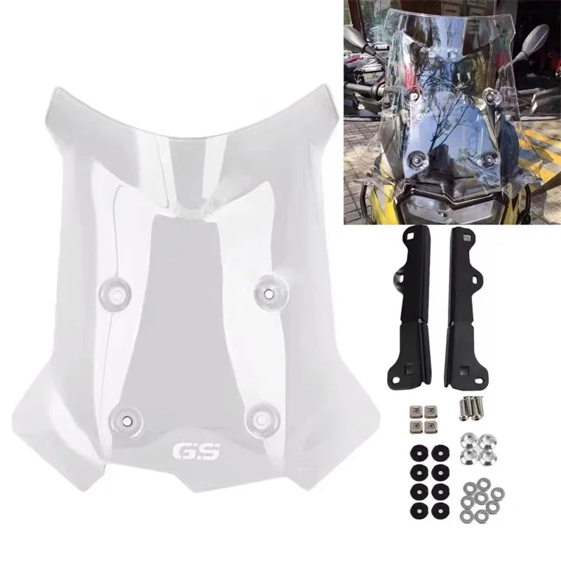 Motorcycle Windshield Windscreens Wind Deflectors Front Glass For BMW F750GS F850GS F 750 850 GS ADV 2018 -2022 2023 2024