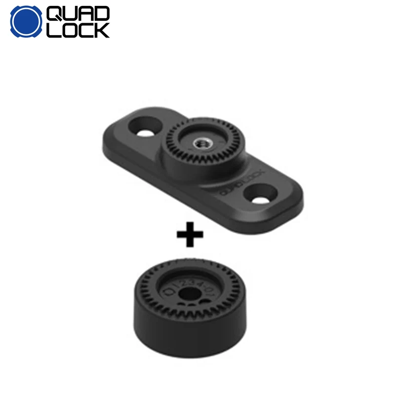 QUAD LOCK 360 Base - Flat Rectangle Base 2/4 HOLE BASE phone mounts