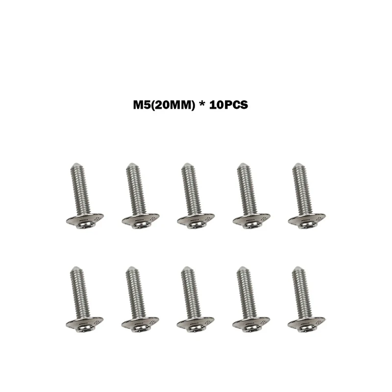 Fairing Housing Stainless Steel Screws M5 Bolt For BMW R1300GS Adventure R1250RT LC R1200RT R9T R NineT K1600 GT K1600B R12 R18