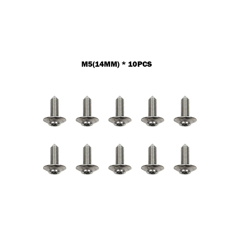 Fairing Housing Stainless Steel Screws M5 Bolt For BMW R1300GS Adventure R1250RT LC R1200RT R9T R NineT K1600 GT K1600B R12 R18