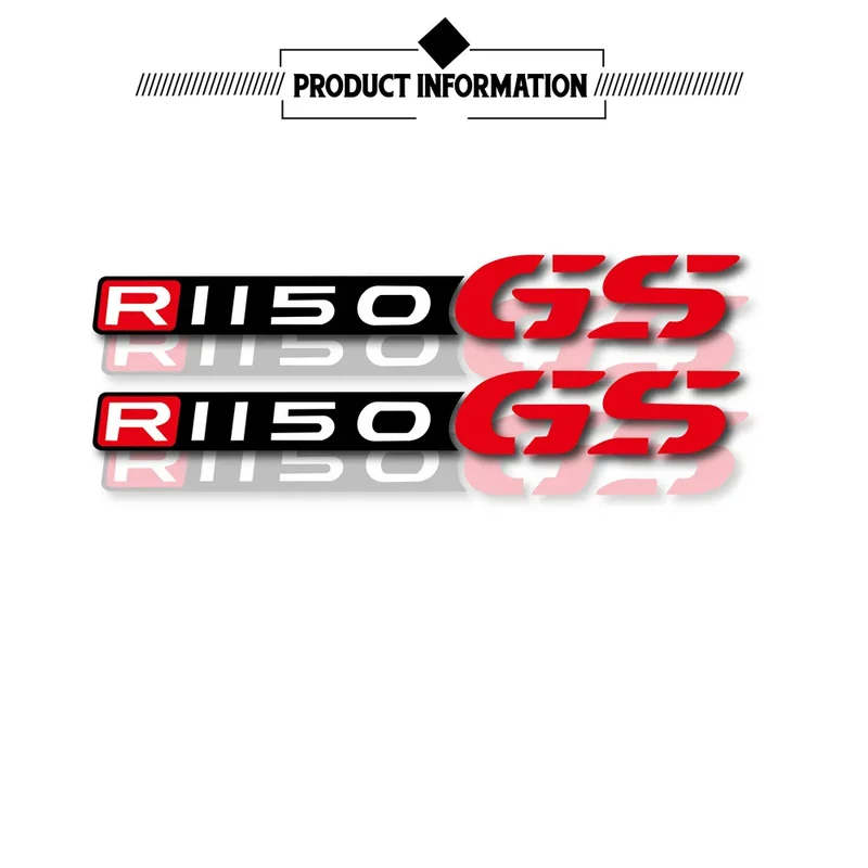 New motorcycle bicycle reflective waterproof wheel logo fuel tank sticker logo for bmw r1150gs r 1150 gs R1150GS R1150 GS