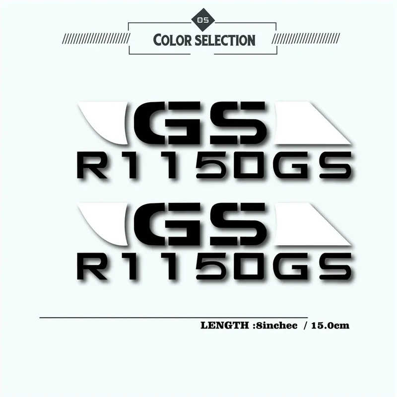 New 3D motorcycle bicycle fuel tank sticker wheel helmet MOTO waterproof reflective logo for BMW r 1150 gs r1150gs R1150GS