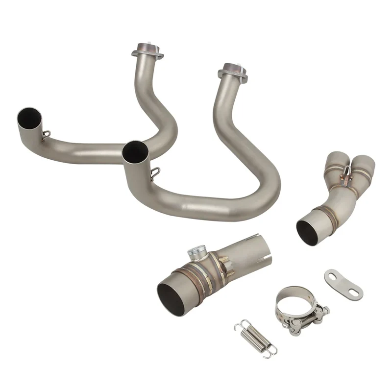 For Kawasaki ER6N ER6F Versys 650 Z650 Ninja 650 Moto Exhaust Escape Full System Yoshimura Muffler DB Killer Front Mid Link Pipe
