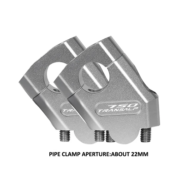 For XL750 TRANSALP XL 750 Motorcycle Handlebar Riser Heightening Clamp Mount Pit Bike xl750 750 adventure Accessories 22mm/28mm