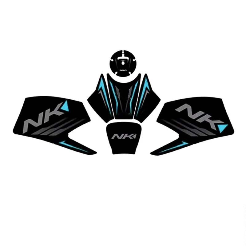 Motorcycle Side Sticker Fuel Tank Decal Protector Traction Pad Cover Decoration Sets For CFMOTO 450NK NK450 Anti-slip