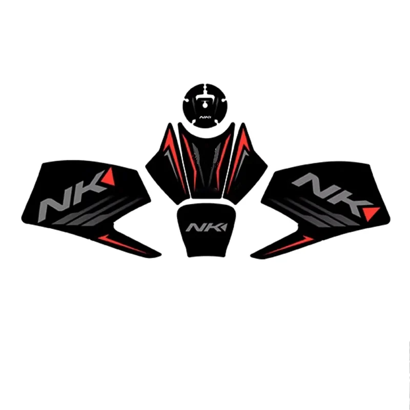 Motorcycle Side Sticker Fuel Tank Decal Protector Traction Pad Cover Decoration Sets For CFMOTO 450NK NK450 Anti-slip