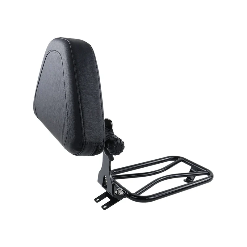 Rider Backrest With Solo Seat Luggage Rack Driver Back Cushion Rear Baggage Holder Fit For BMW R18 Classic R 18 100 Years 2020-