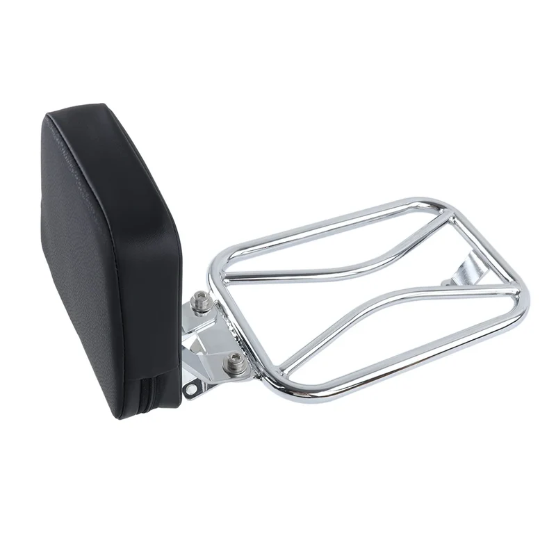 Rider Backrest With Solo Seat Luggage Rack Driver Back Cushion Rear Baggage Holder Fit For BMW R18 Classic R 18 100 Years 2020-