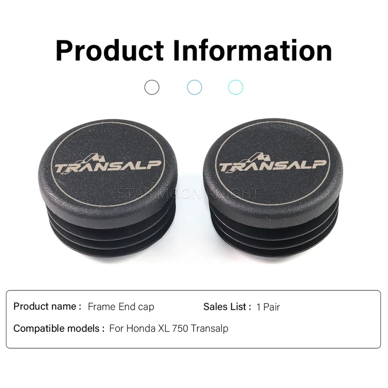 Motorcycle Accessories For Honda XL 750 TRANSALP XL750 2023 2024- Frame Hole Cover Caps Decorative Frame Cap Plug