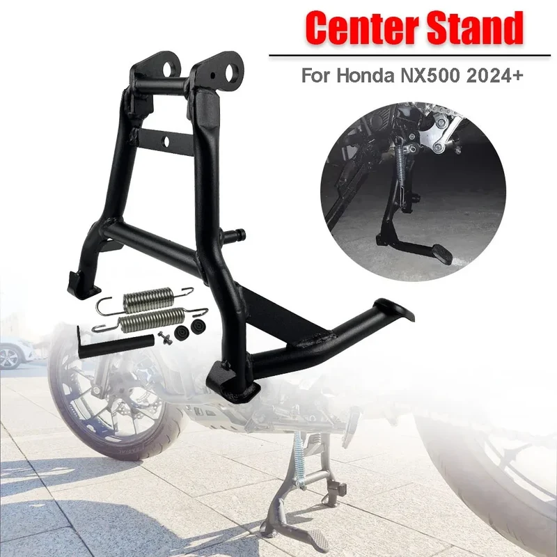Motorcycle Accessories Center Stand Parking Stand Central Firm Frame Steel Rack For Honda NX500 NX 500 500NX Centerstand