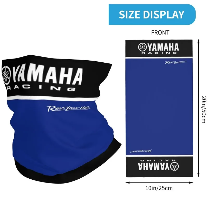 Y-Yamahas motorcross race motorcycle Wrap Scarf Accessories Neck Cover Bandana Summer Fishing Face Mask for Men Women Windproof
