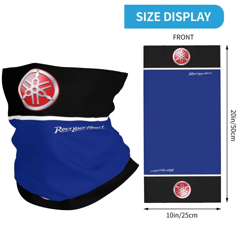 Y-Yamahas motorcross race motorcycle Wrap Scarf Accessories Neck Cover Bandana Summer Fishing Face Mask for Men Women Windproof