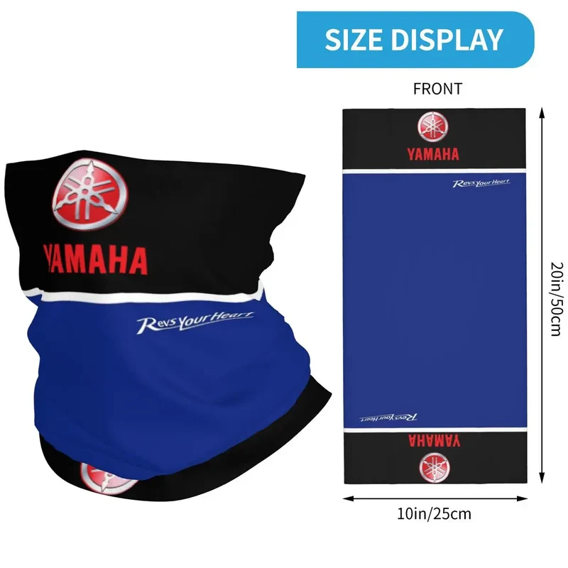 Y-Yamahas motorcross race motorcycle Wrap Scarf Accessories Neck Cover Bandana Summer Fishing Face Mask for Men Women Windproof