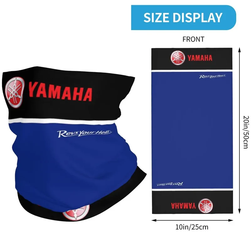 Y-Yamahas motorcross race motorcycle Wrap Scarf Accessories Neck Cover Bandana Summer Fishing Face Mask for Men Women Windproof