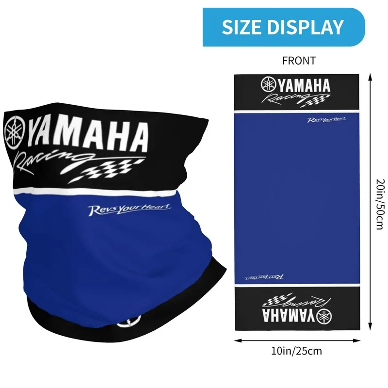 Y-Yamahas motorcross race motorcycle Wrap Scarf Accessories Neck Cover Bandana Summer Fishing Face Mask for Men Women Windproof