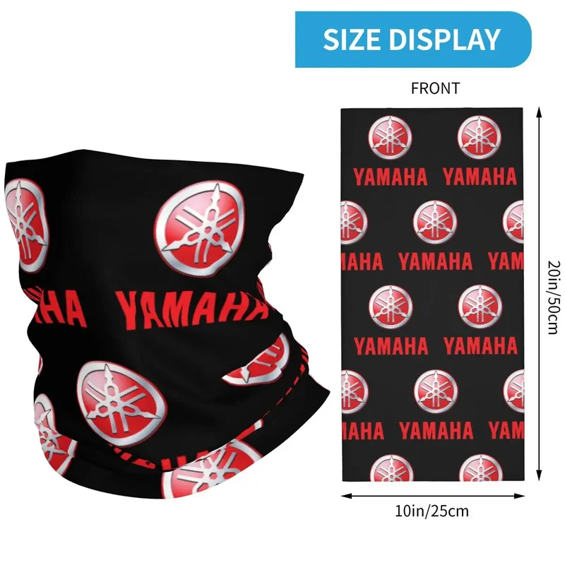 Y-Yamahas motorcross race motorcycle Wrap Scarf Accessories Neck Cover Bandana Summer Fishing Face Mask for Men Women Windproof