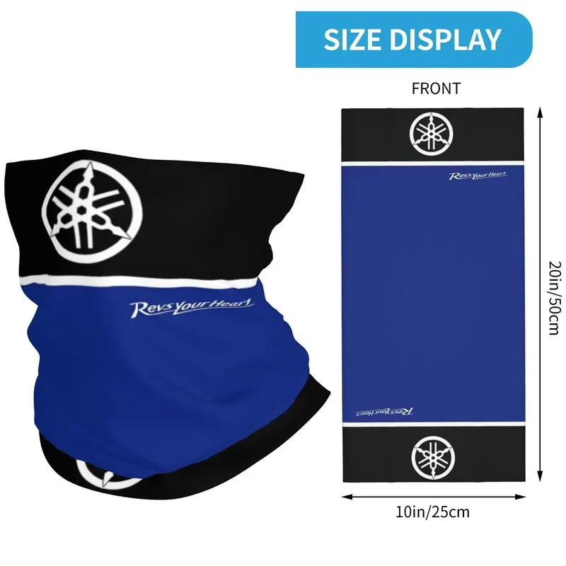 Y-Yamahas motorcross race motorcycle Wrap Scarf Accessories Neck Cover Bandana Summer Fishing Face Mask for Men Women Windproof