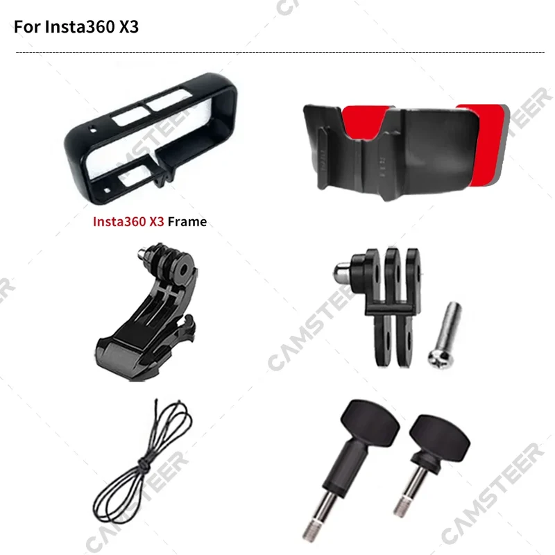 LS2 FF811 VECTOR 2 Customized Motorcycle Helmet Chin Mount for GoPro Hero12 11 10 9 Insta360 X4 X3 Ace pro DJI Action 3 4 Camera