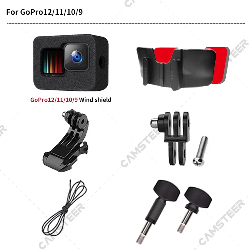 LS2 FF811 VECTOR 2 Customized Motorcycle Helmet Chin Mount for GoPro Hero12 11 10 9 Insta360 X4 X3 Ace pro DJI Action 3 4 Camera
