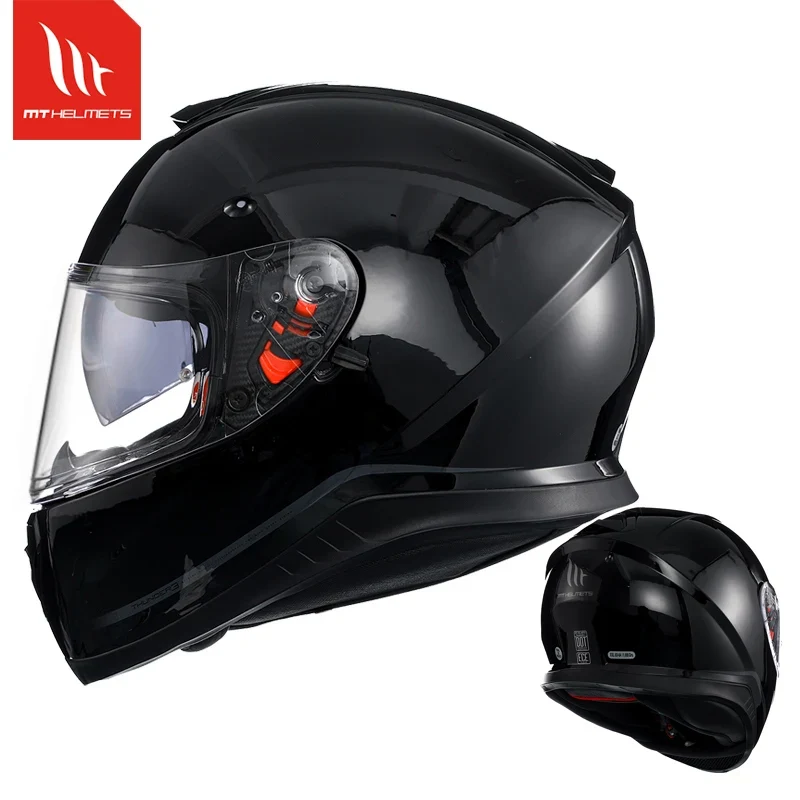MT Thunder 3 SV Motorcycle Full Face Helmets Men Women Street Racing Safety Protection ECE DOT Approved Dual Lens Helmets