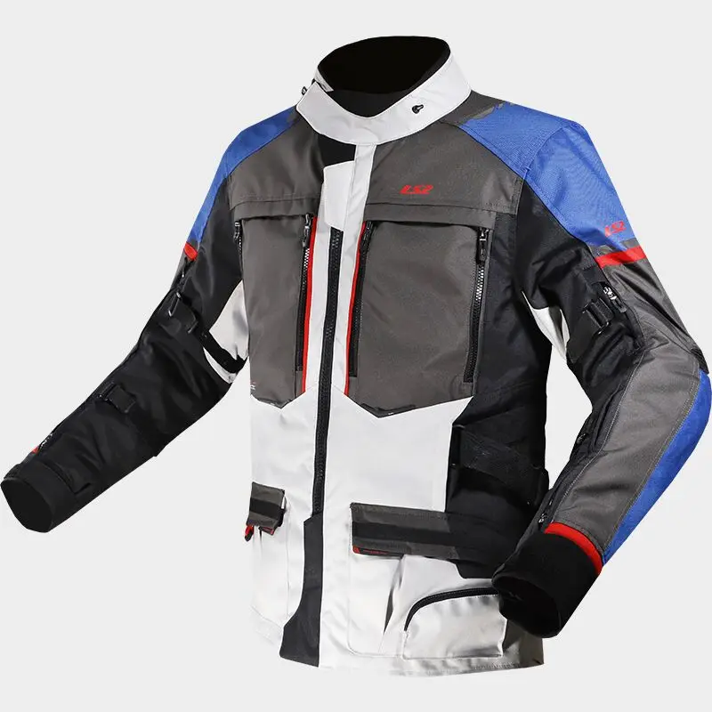 LS2 MJ128 motorcycle riding suit NORWAY men's and women's motorcycle pull car fall waterproof thermal insulation CE jacket
