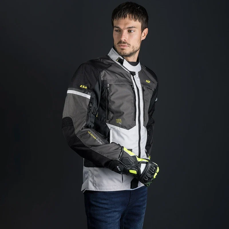 LS2 MJ128 motorcycle riding suit NORWAY men's and women's motorcycle pull car fall waterproof thermal insulation CE jacket