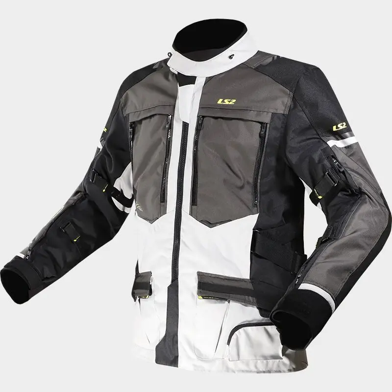 LS2 MJ128 motorcycle riding suit NORWAY men's and women's motorcycle pull car fall waterproof thermal insulation CE jacket