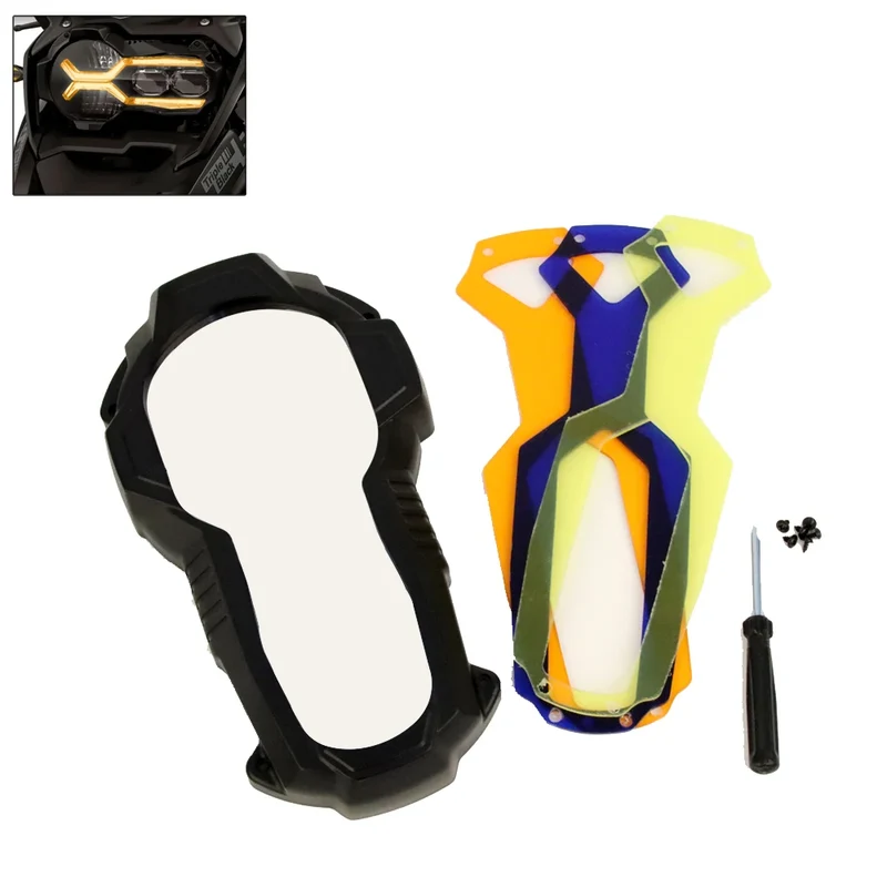 For BMW R1200GS R1250GS LC ADV R 1250 1200 GS adventure GSA 2014- 2023 2024 Motorcycle NEW Headlight Guard Protector Lens Cover