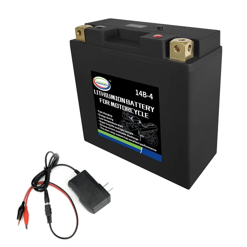 Motorcycle Battery 12V LiFePO4 Lithium Phosphate Ion with BMS Voltage Protection For BMW,Halley, Augusta,KTM,Honda,Suzuki,Yamaha