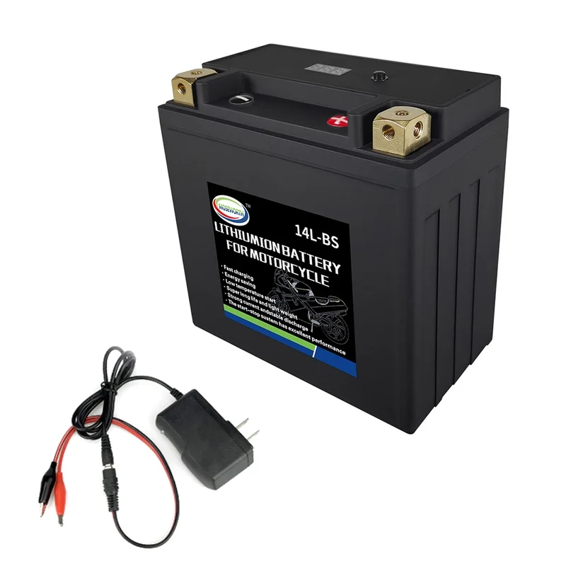Motorcycle Battery 12V LiFePO4 Lithium Phosphate Ion with BMS Voltage Protection For BMW,Halley, Augusta,KTM,Honda,Suzuki,Yamaha