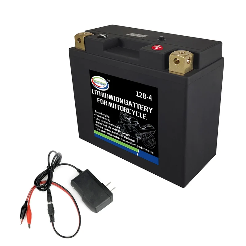 Motorcycle Battery 12V LiFePO4 Lithium Phosphate Ion with BMS Voltage Protection For BMW,Halley, Augusta,KTM,Honda,Suzuki,Yamaha