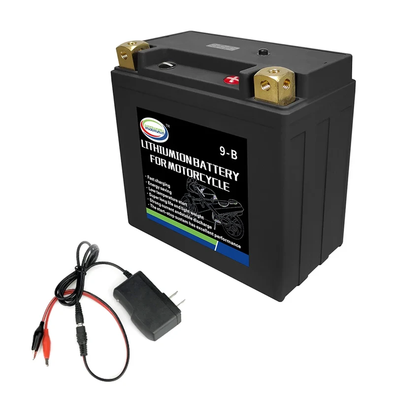 Motorcycle Battery 12V LiFePO4 Lithium Phosphate Ion with BMS Voltage Protection For BMW,Halley, Augusta,KTM,Honda,Suzuki,Yamaha